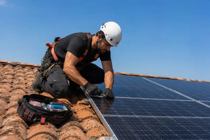 Maintenance et monitoring de panneaux solaires à Gaillac